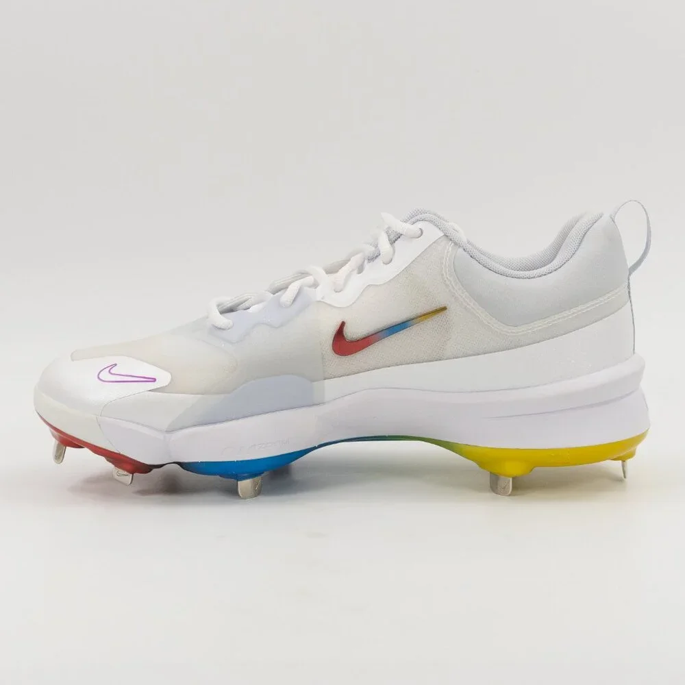 Nike Force Zoom Trout 9 Pro 'White Hyper Violet' FB2907-106 Baseball Multi Size